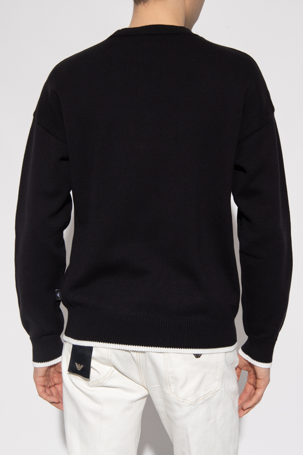 Sweater with logo Emporio Armani - SchaferandweinerShops
